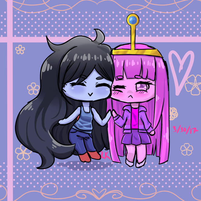 Bubbline fanart 2017